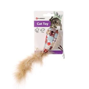Flamingo Vınta Catnipli Tüylü Hışırtılı Kuş Oyuncak - 1