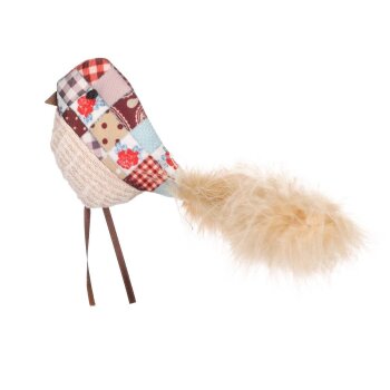 Flamingo Vınta Catnipli Tüylü Hışırtılı Kuş Oyuncak - 2