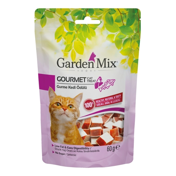 Garden Mix Gurme Kedi Ödülü 60 Gr - Gardenmix