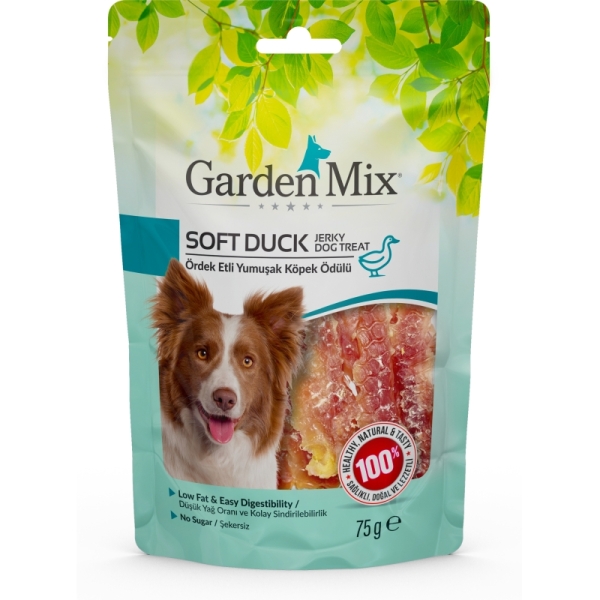 Garden Mix Ördek Etli Yumuşak Köpek Ödülü 75 Gr 75 Gr - Gardenmix