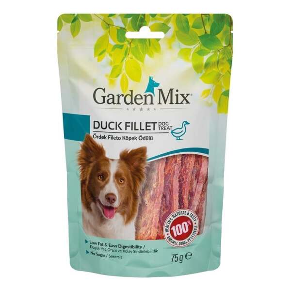 Garden Mix Ördekli Fileto Köpek Ödülü 75 Gr - Gardenmix