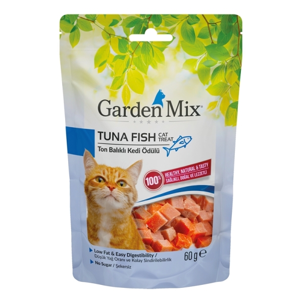 Garden Mix Ton Balıklı Kedi Ödülü 60 Gr - Gardenmix