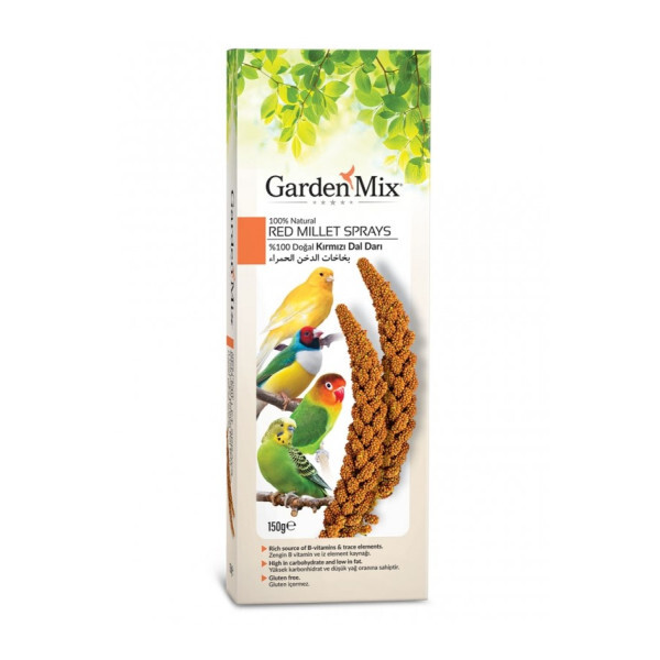 Gardenmix Kızıl Dal Darı 150 Gr - Gardenmix
