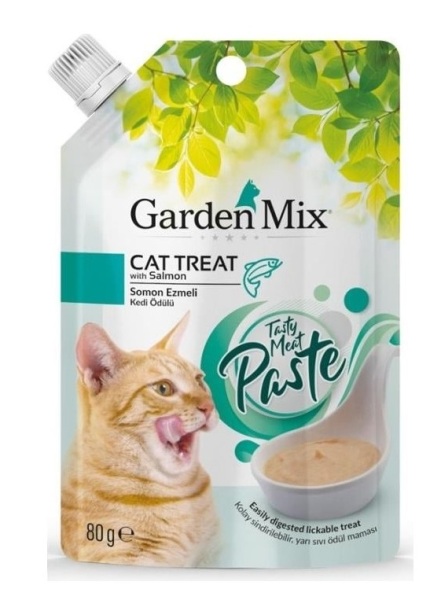 Gardenmix Somon Eti Ezmeli Kedi Ödül Maması 80 Gr - Gardenmix
