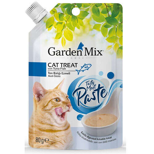 Gardenmix Ton Balık Ezmeli Kedi Ödül Maması 80 Gr - Gardenmix