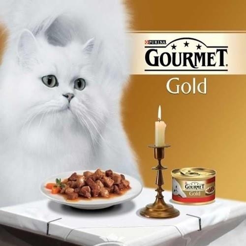 Gourmet Gold Parça Etli Tavuklu Ciğerli Kedi Yaş Maması 85 Gr 24 Lü - 3