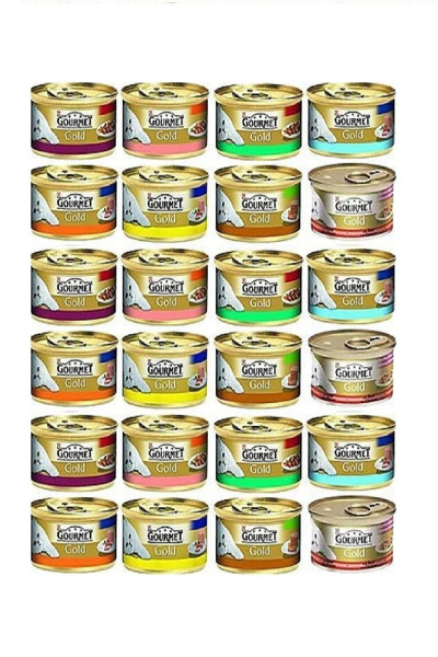 Gourmet Mix Kedi Konserve 85 Gr 24 Lü - Gourmet