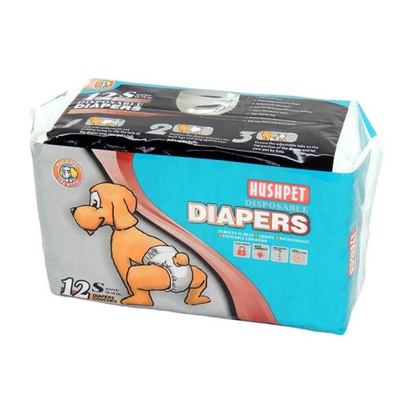 Hushpet Köpek Çiş Pedi S 12 Li - HushPet