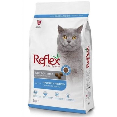 Reflex Somonlu ve Hamsili Yetişkin Kedi Maması 2kg