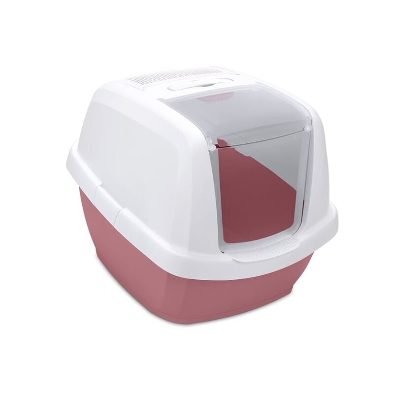 Imac Maddy Junıor Kapalı Kedi Tuvaleti Pembe/beyaz 57x43x41cm