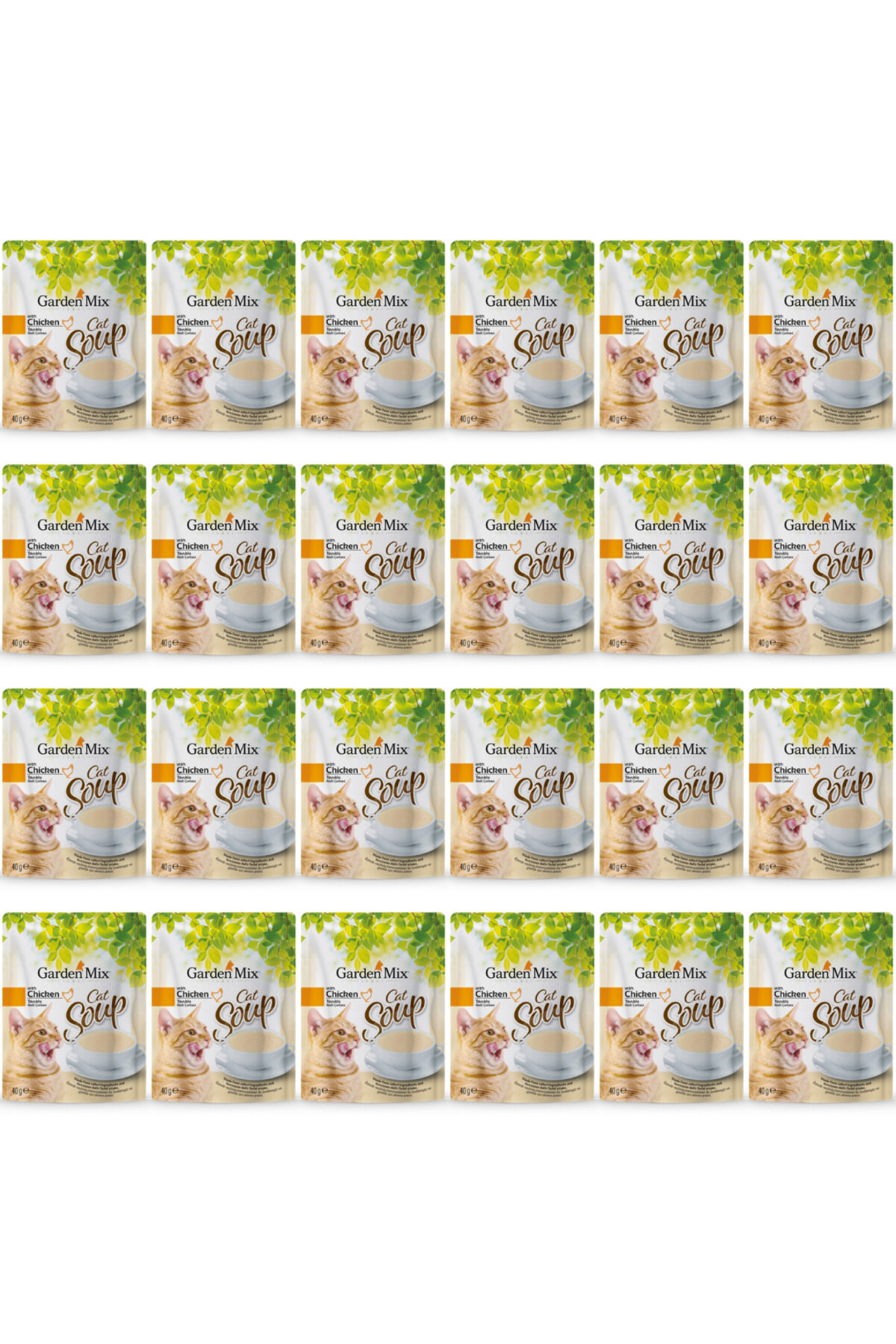 Gardenmix Tavuklu Kedi Çorbası 40gr x 24 Adet