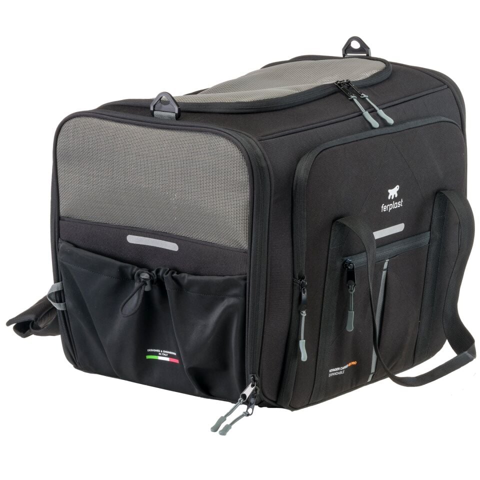 Ferplast Voyager Pro 450 Kumaş Taşıma Çantası-Siyah
