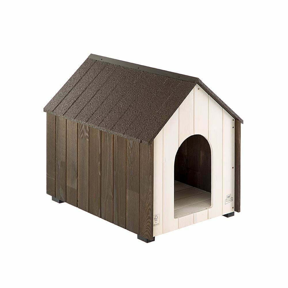Ferplast Koya Ahşap Köpek Kulübesi Small--SADECE İSTANBUL İÇİ TESLİMATA UYGUNDUR