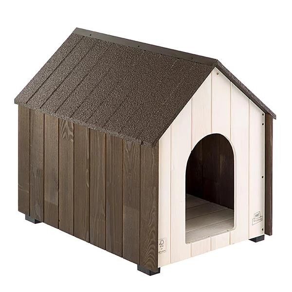 Ferplast Koya Ahşap Köpek Kulübesi Medium-SADECE İSTANBUL İÇİ TESLİMATA UYGUNDUR