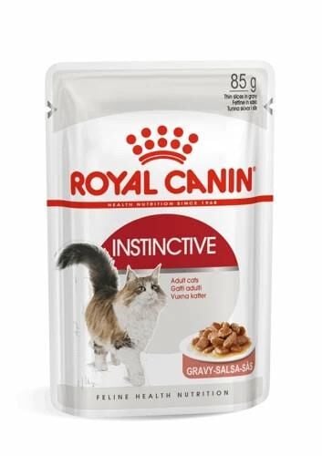 Royal Canin Instinctive Gravy Yetişkin Kedi Yaş Maması 85 Gr 12 Li