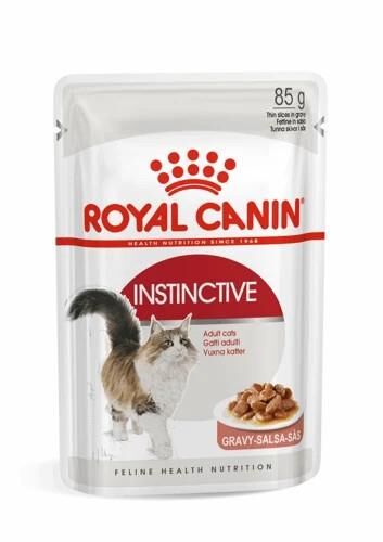 Royal Canin Instinctive Gravy Yetişkin Kedi Yaş Maması 85 Gr 12 Li