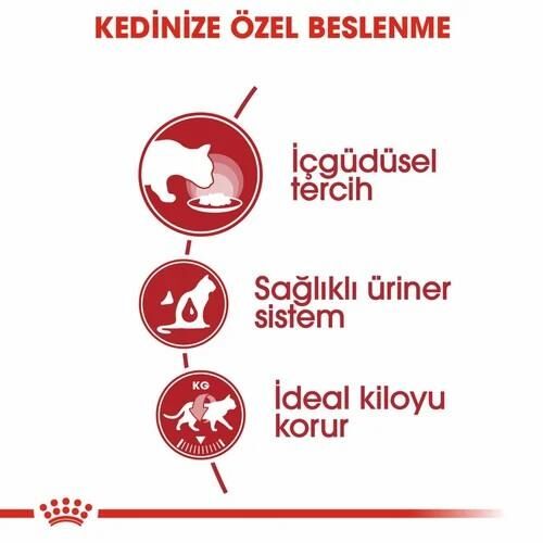 Royal Canin Instinctive Gravy Yetişkin Kedi Yaş Maması 85 Gr 12 Li