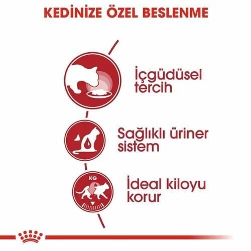 Royal Canin Instinctive Gravy Yetişkin Kedi Yaş Maması 85 Gr 12 Li