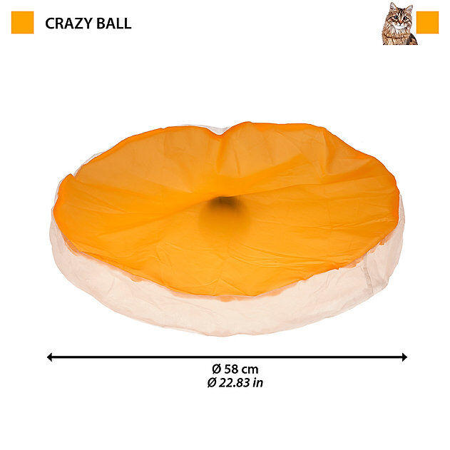Ferplast Crazy Ball Döner Toplu Elektronik Kedi Oyuncak