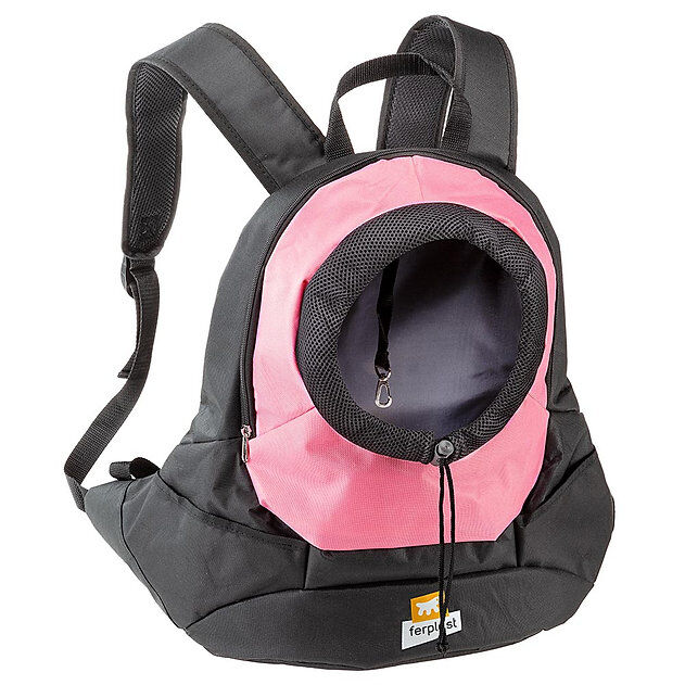 Ferplast Kangoo Kumaş Sırt Çantası Large Pembe
