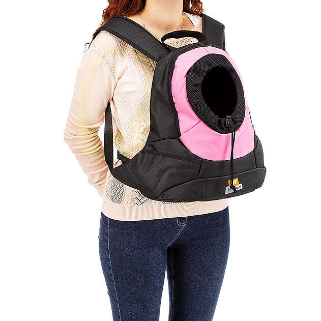 Ferplast Kangoo Kumaş Sırt Çantası Large Pembe