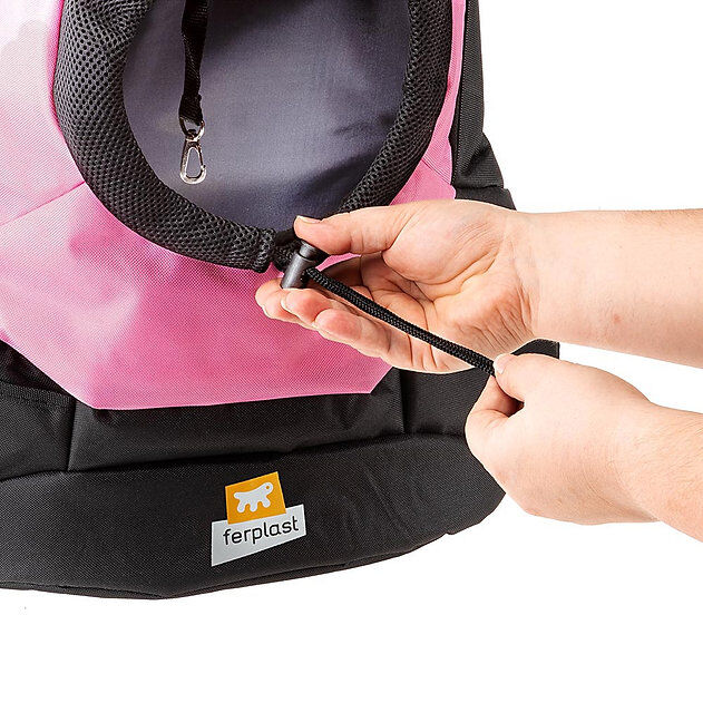 Ferplast Kangoo Kumaş Sırt Çantası Large Pembe
