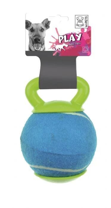M-Pets Baggy Tutmalı Tenis Topu Mavi Yeşil