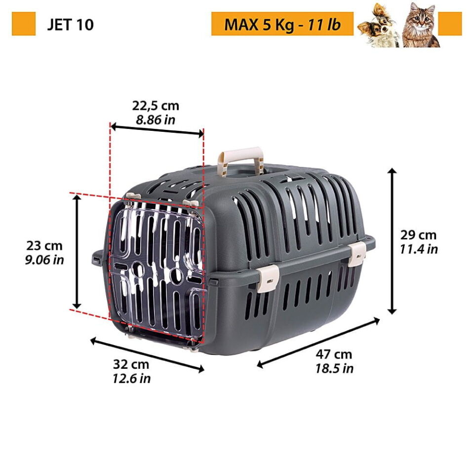 Ferplast Jet 10 Kedi ve Köpek Taşıma Çantası