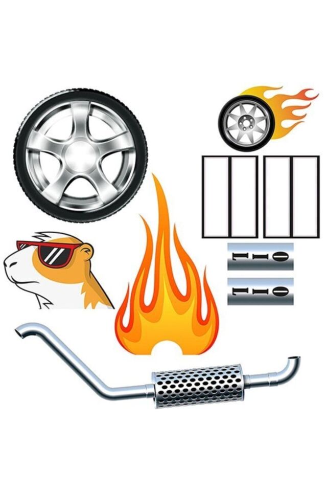 Ferplast Dragster Yarış Arabası Temalı Hamster Kafesi