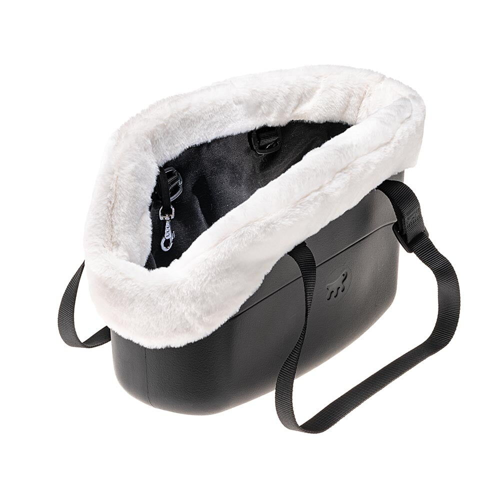 Ferplast With Me Winter Kedi Köpek Taşıma Çantası Siyah