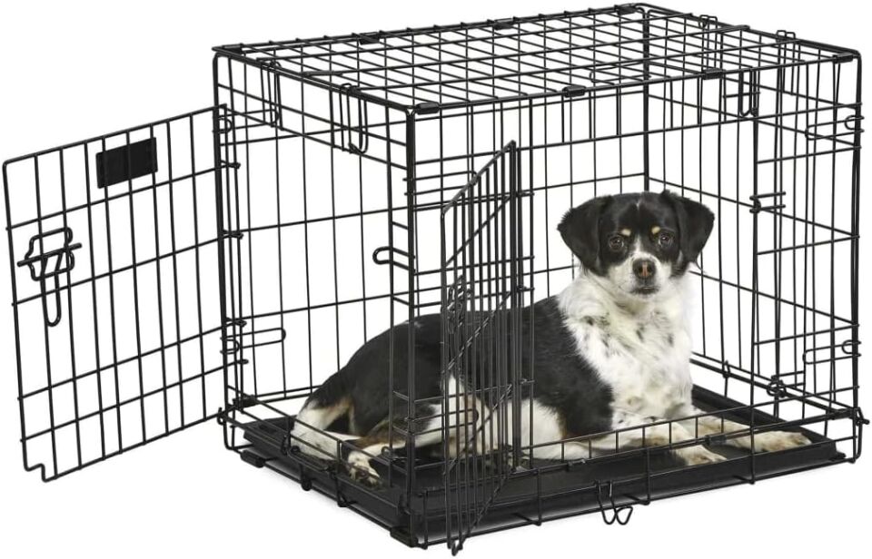 Ferplast Dog Inn 60 Katlanabilir Metal Kedi Köpek Kafesi Siyah 64x44x49 cm
