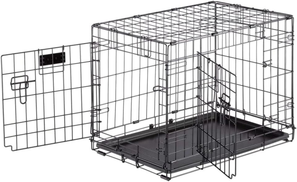 Ferplast Dog Inn 60 Katlanabilir Metal Kedi Köpek Kafesi Siyah 64x44x49 cm