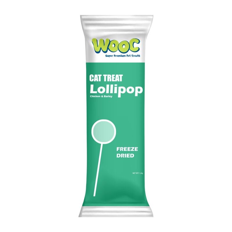 Wooc Tavuk&Arpali Kedi Lolipop 50'LI