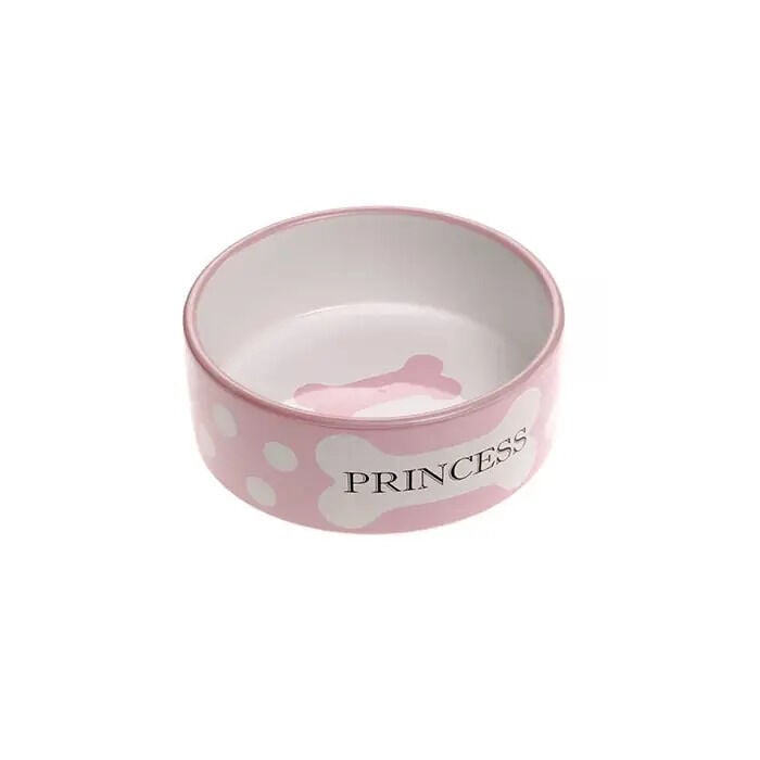 Ferplast Thea Kemik Desenli Seramik Mama ve Su Kabı 0,30 Ml