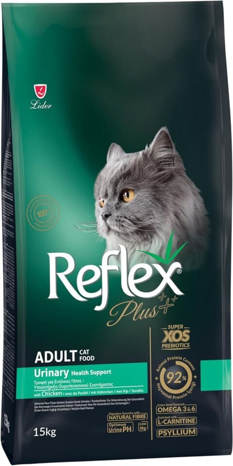 Reflex Plus Urinary Tavuklu Kedi Maması 15 Kg