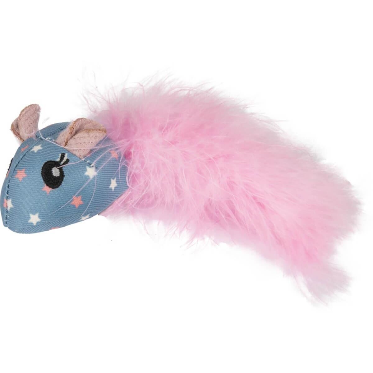 Flamingo Winny Catnipli Tüylü Hışırtılı Fare Oyuncak