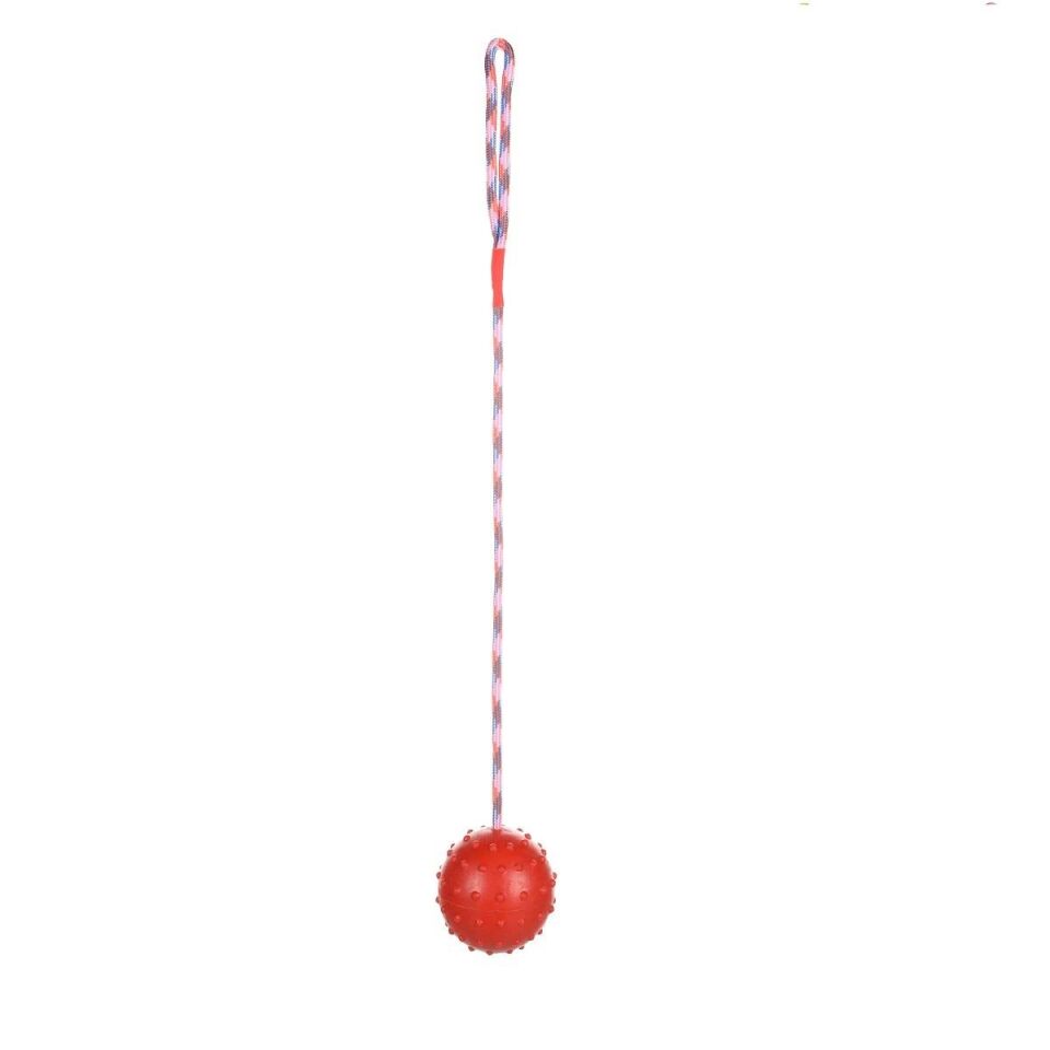 Flamingo Rula İpli Lastik Top / Zil Sesli