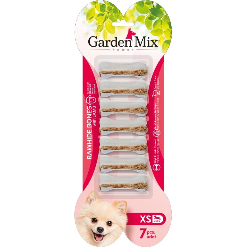 Garden Mix Tavuklu Kemik 7li Xs 6.3 Cm 140gr