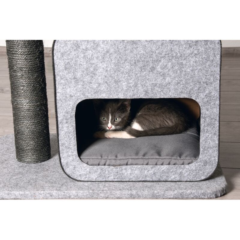 Karlie Kedi Tırmalama+ev Flavıe Gri 60x40x77cm