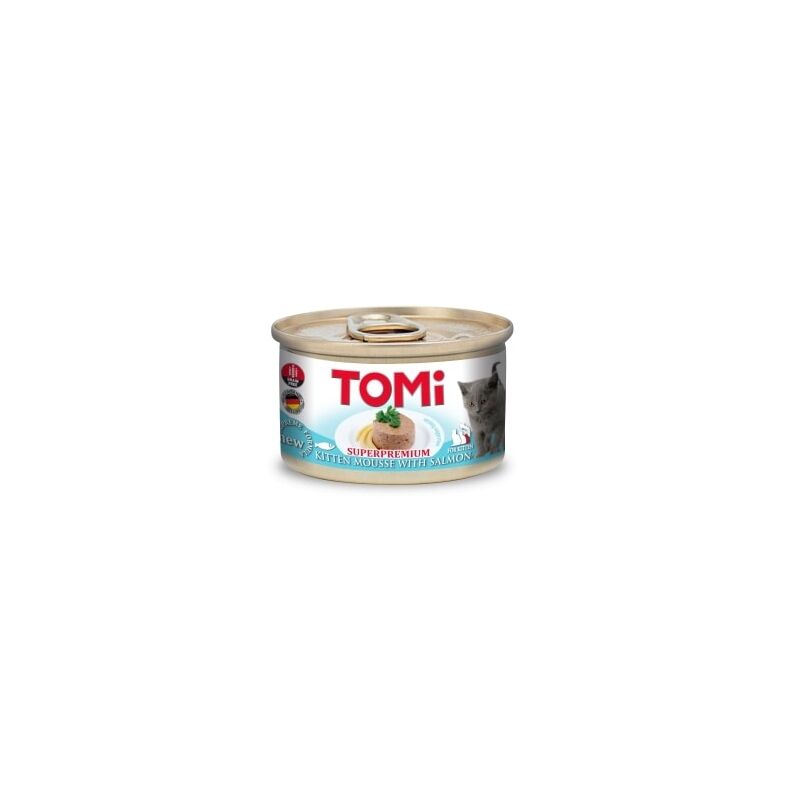 Tomi Yavru Kedi Somonlu Yaş Mama 85g
