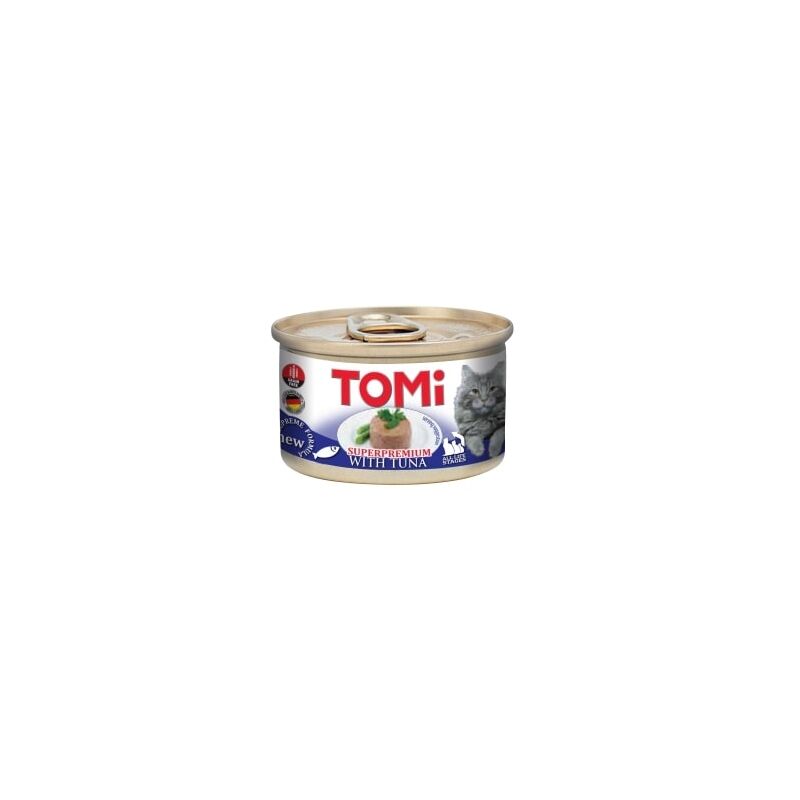 Tomi Kedi Ton Balıklı Yaş Mama 85g