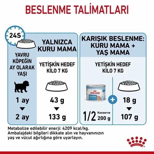 Royal Canin Mini Starter Küçük Irk Yavru Köpek Maması 4 Kg