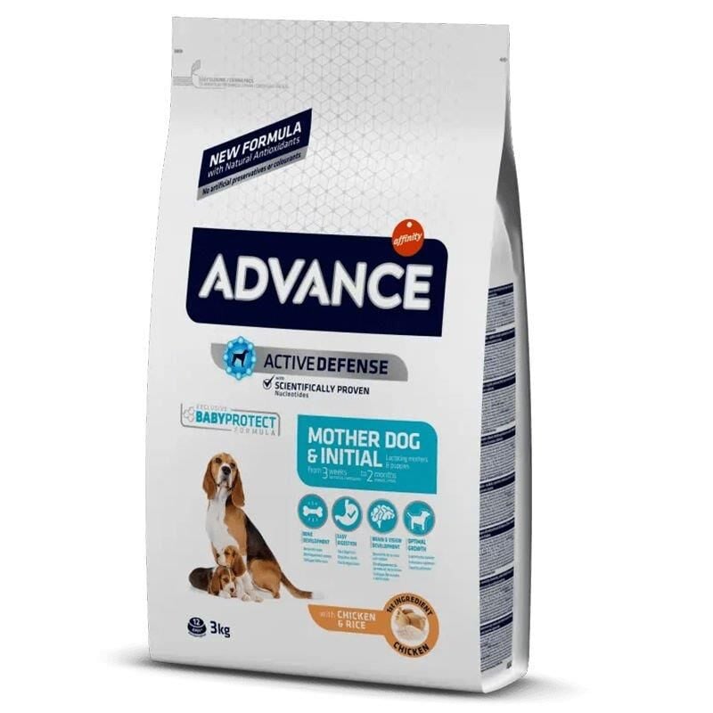 Advance Mother Dog Initial Tavuklu Yavru Köpek Maması 3 KG