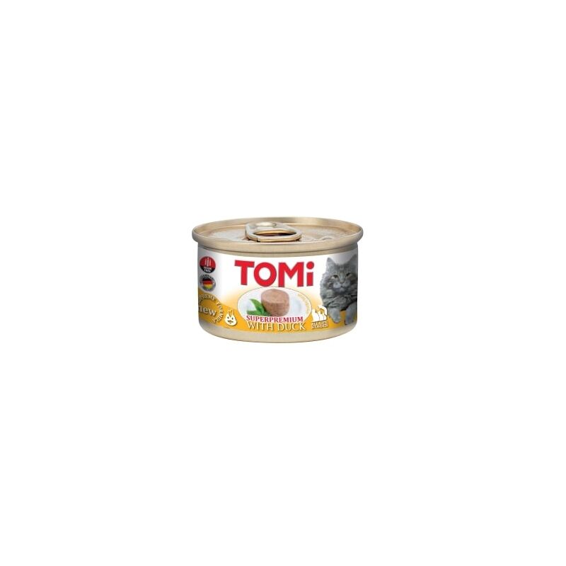 Tomi Kedi Ördekli Yaş Mama 85g