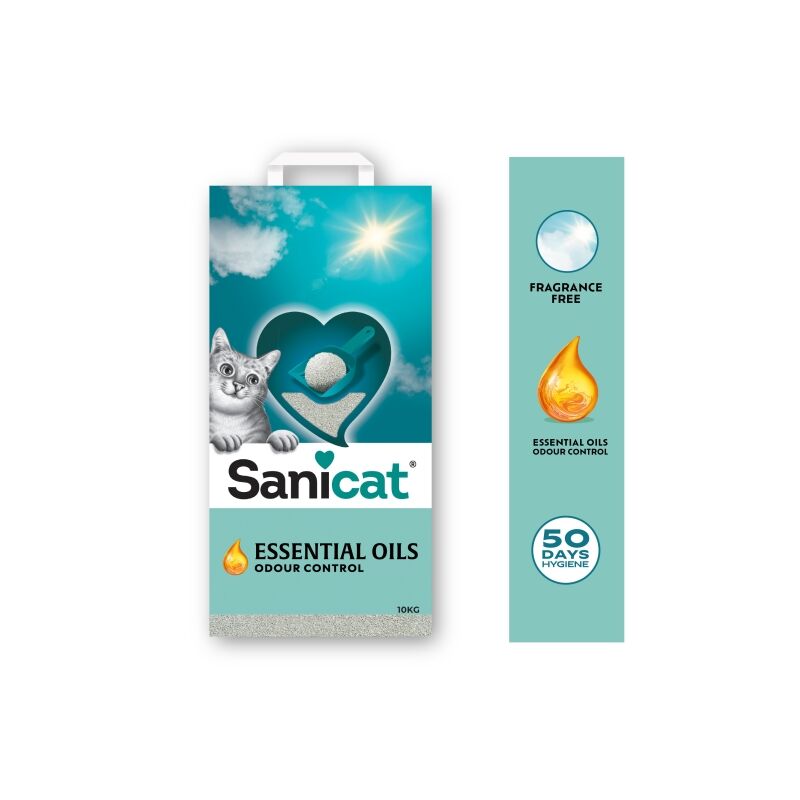 Sanicat Essential Oils Kokusuz Kedi Kumu 10 Kg