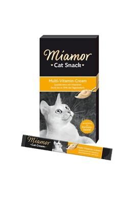 Miamor Cream Multivitamin Kedi Ödül Maması 15 Gr 6 Lı