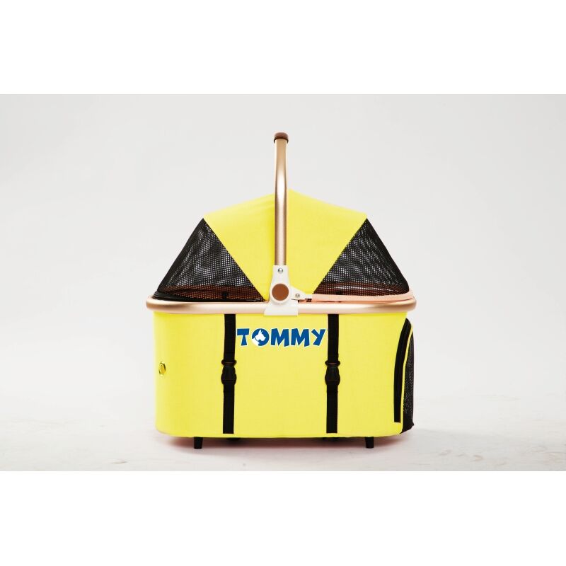 Tommy Evcil Hayvan Arabası Sarı 83*48.5*110cm Max 10kg