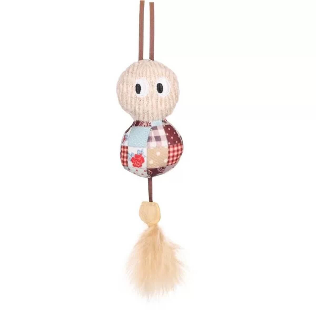 Flamingo Vınta Catnipli Tüylü Hışırtılı Tırtıl Oyuncak