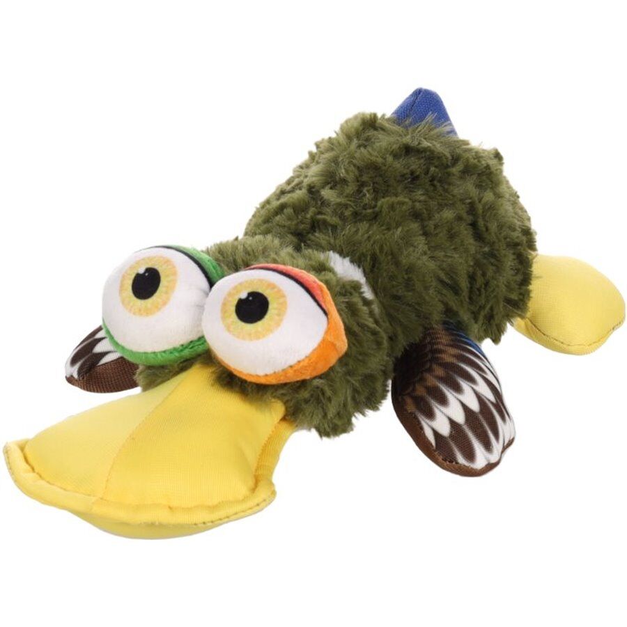 Flamingo Dezy Yeşil-Sarı Sesli Peluş Kaz Oyuncak