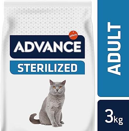 Advance Sterilised Hindi Etli Kısırlaştırılmış Yetişkin Kedi Maması 3 KG